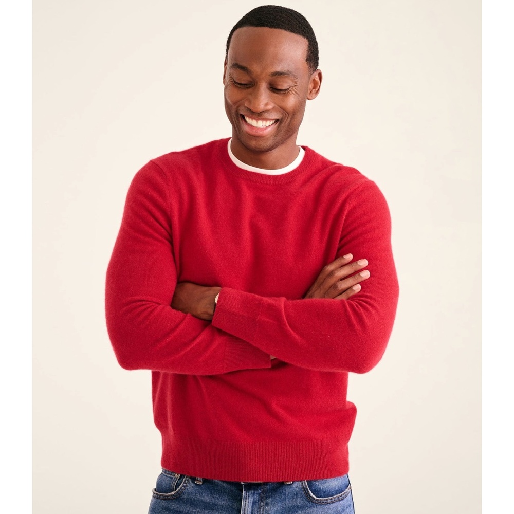 NWT NAADAM Men's The Original Cashmere Crewneck Sweater XL